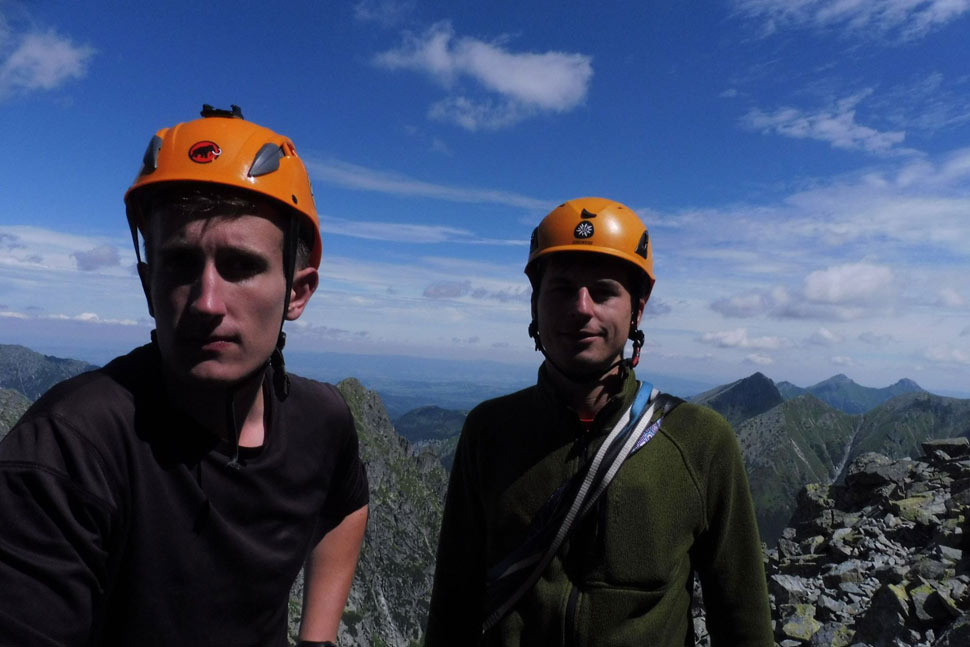 Maroš Klinovský a Mišo Babčan  - vrcholovka