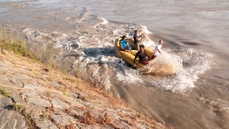 Rafting pod Devínom