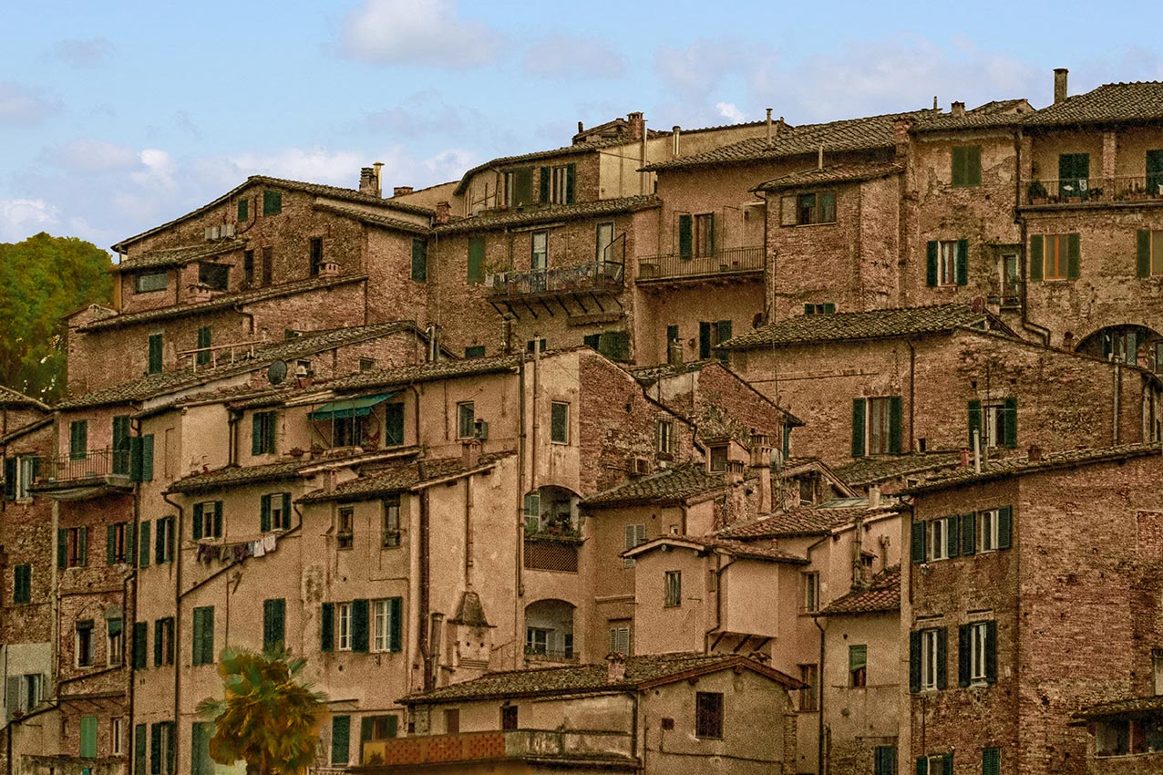 Siena - stará časť mesta