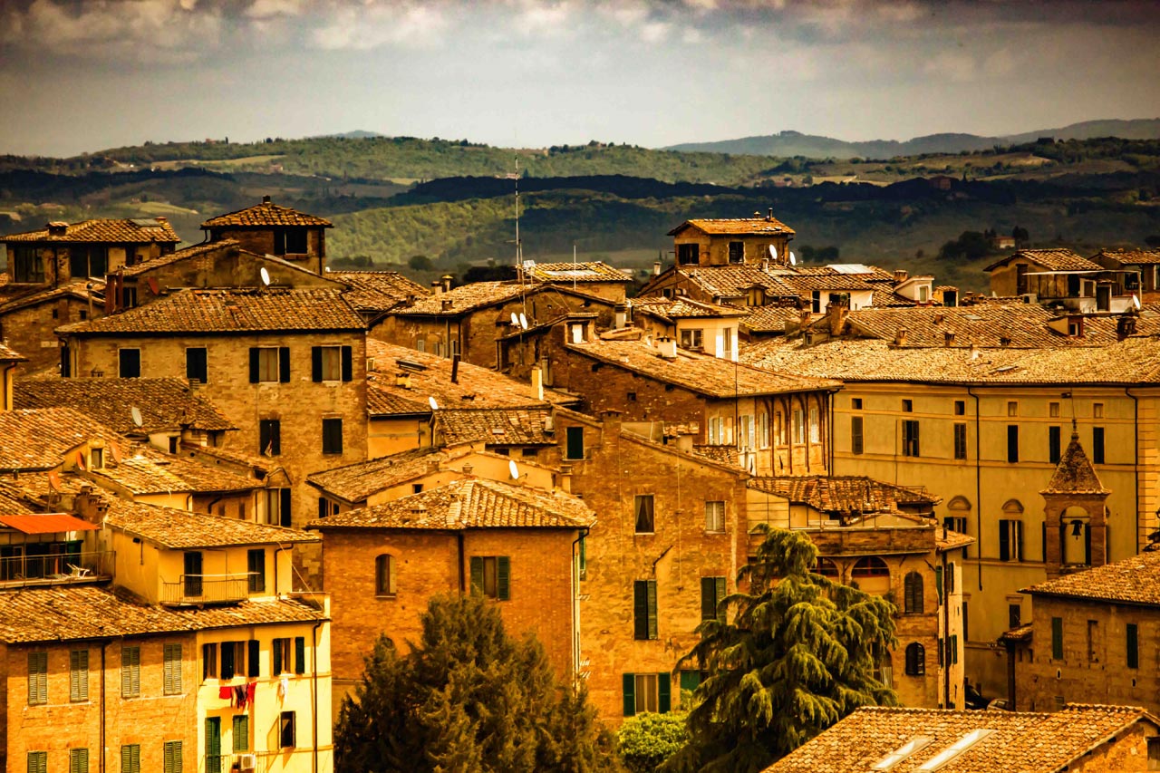 Siena - newer part of the city