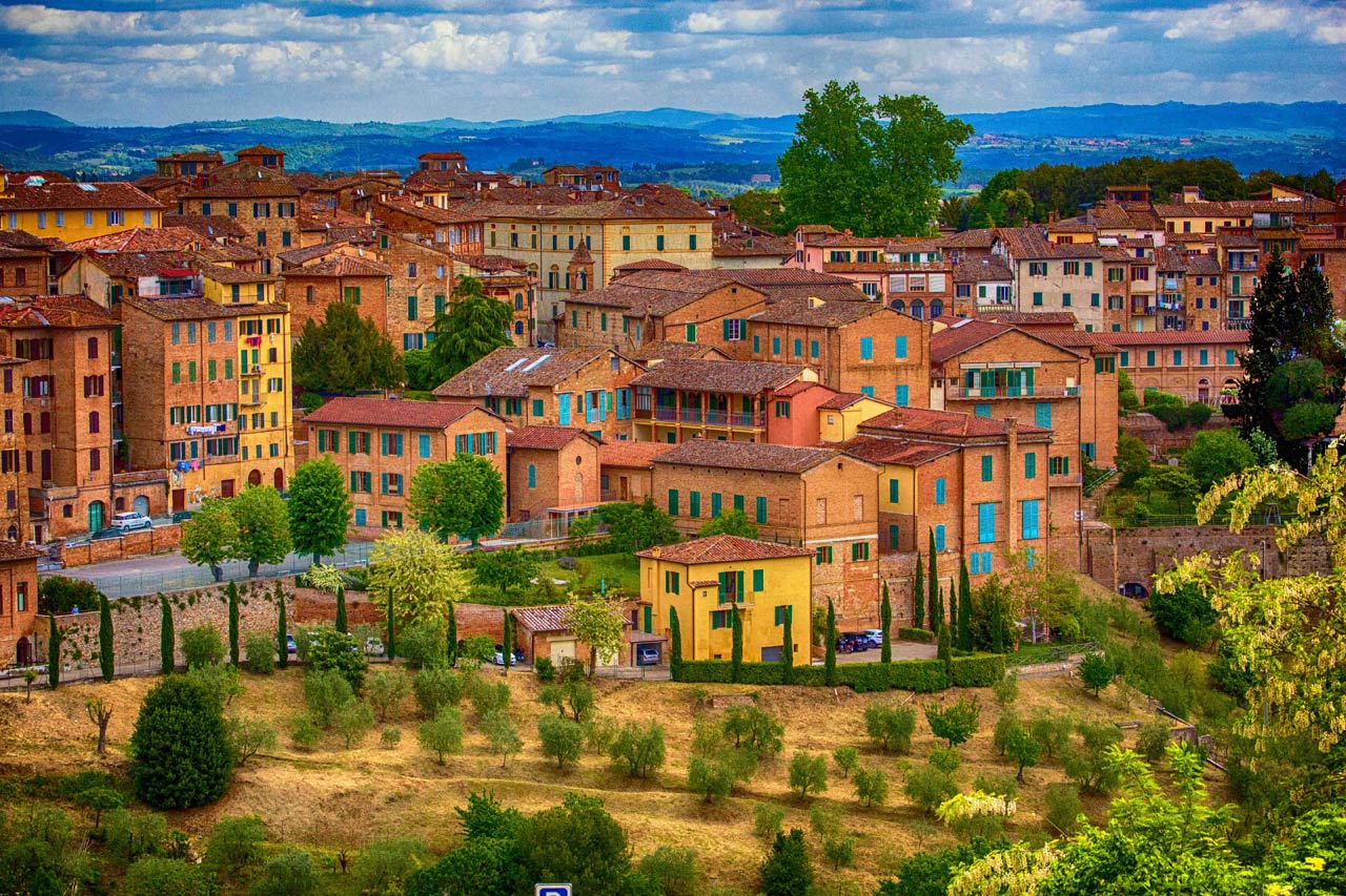 Siena - newer part of the city