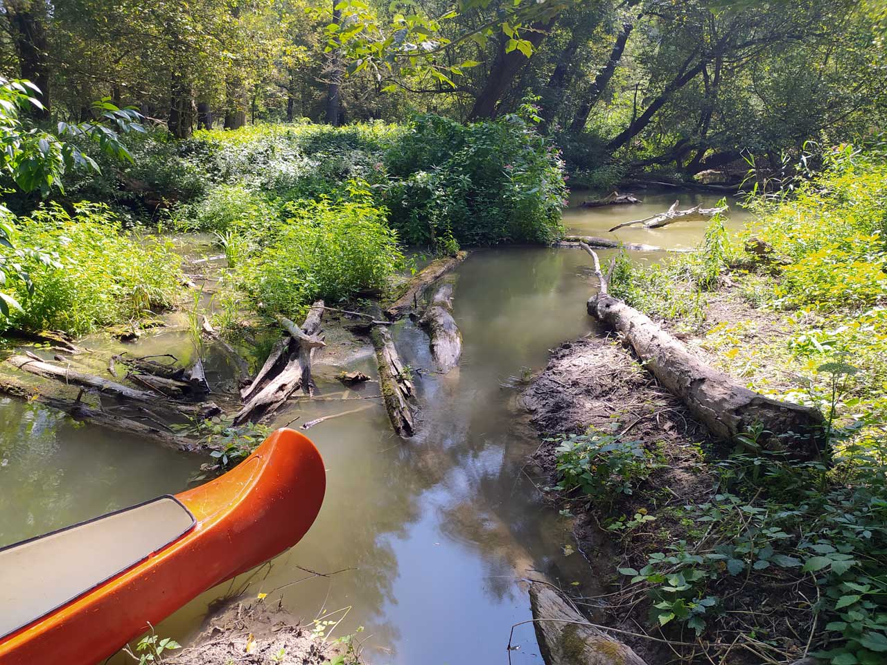 Tu sme museli koníčkovať. Splavné to bude až po zásahu pílčika
