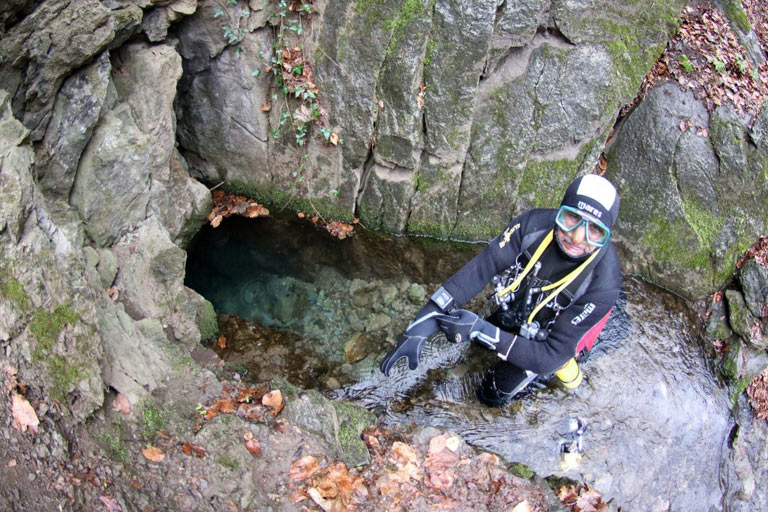 Ján Blaho pred ponorom