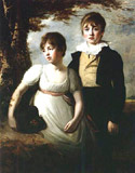 H. Reaburn -  Girl and Boy, after 1800 - The Slovak National Gallery