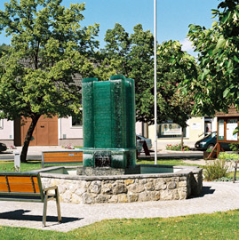Fountain in Berg