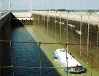 Gabčíkovo - water locks 2