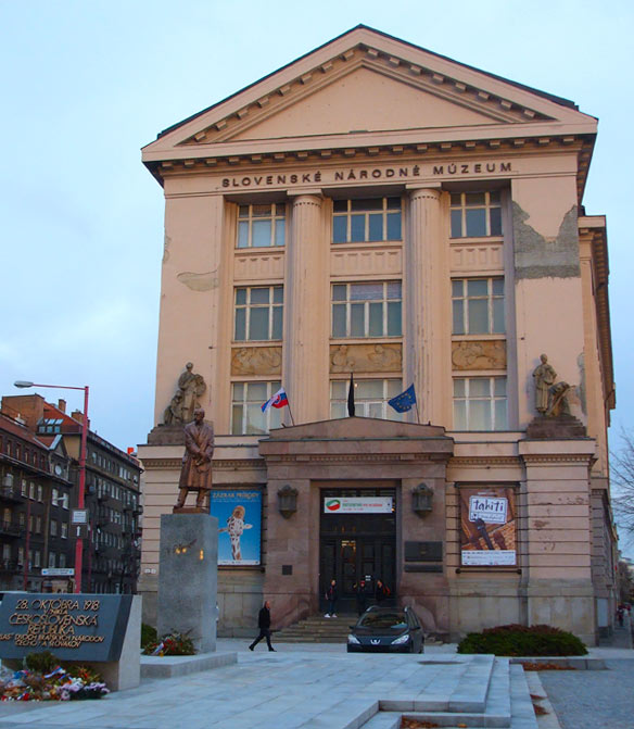 Slovenské národné múzeum - Prírodovedné múzeum, Vajanského nábrežie, Bratislava