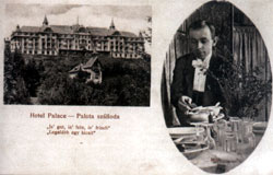 Grandhotel v roku 1916 - z knihy Vysoké Tatry na starých pohľadniciach