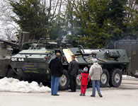 Hotel Partizan - military vehicle for adrenaline games