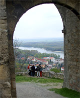 The Gate of the Hainburg Castle