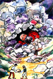 Ilustrácia z knihy Rozprávky podkarpatských Slovákov
