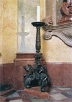 Candlestick in the Chapel of Saint John Brother of Charity - Dome of St. Martin in Bratislava