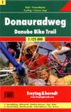 Donauradweg - obálka cyklomapy