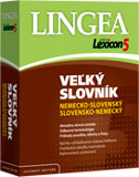 Lexicon 5 Nemecký veľký slovník Lingea - obal