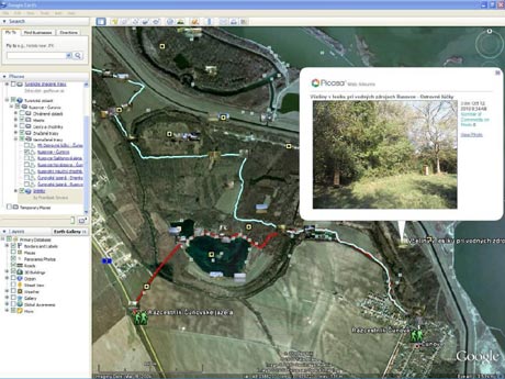 Náhľad programu Google Earth