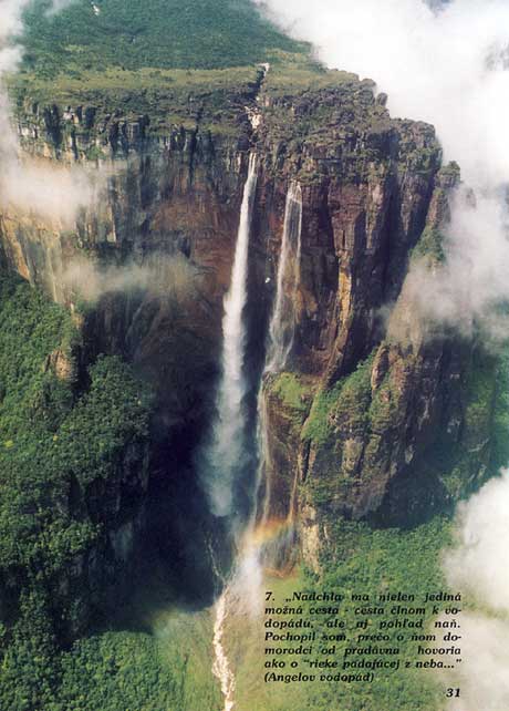 Angelov vodopád vo Venezuele