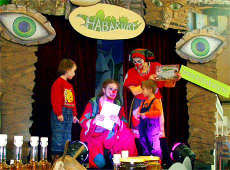 Stánok rozprávkových Habakúk na veľtrhu ITF Slovakiatour 2011 v Bratislave