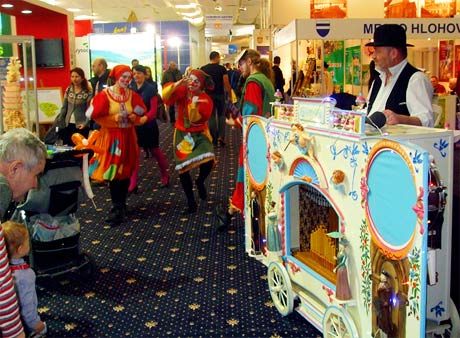 Stánok rozprávkových Habakúk na veľtrhu ITF Slovakiatour 2011 v Bratislave