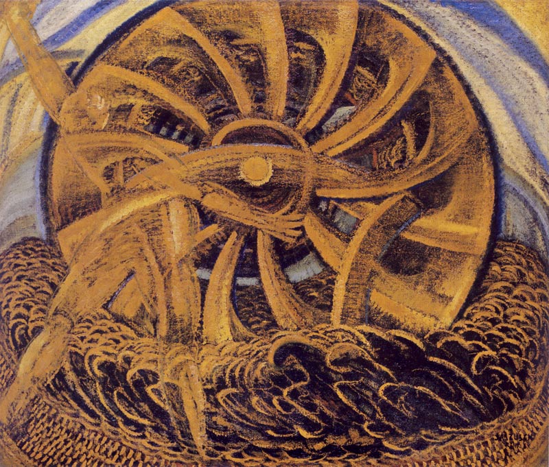 Anton Jasusch: Yellow Mill (after 1920)