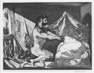 Pablo Picasso: Faun Revealing a Sleeping Woman, 1936