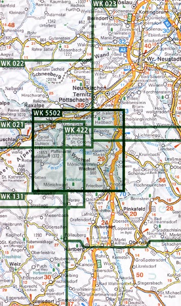 Semmering Gloggnitz Wechsel Friedberg