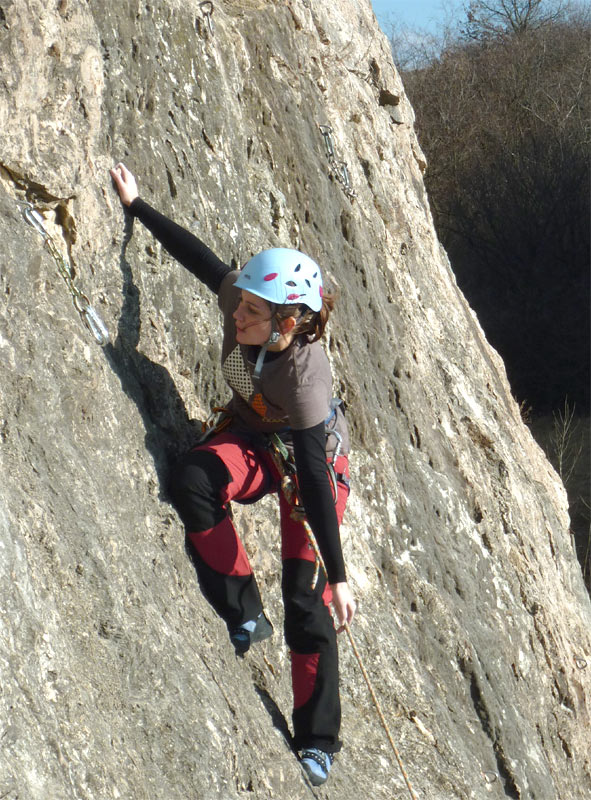 We have started spring climbing season 2012 in Bratislava in February