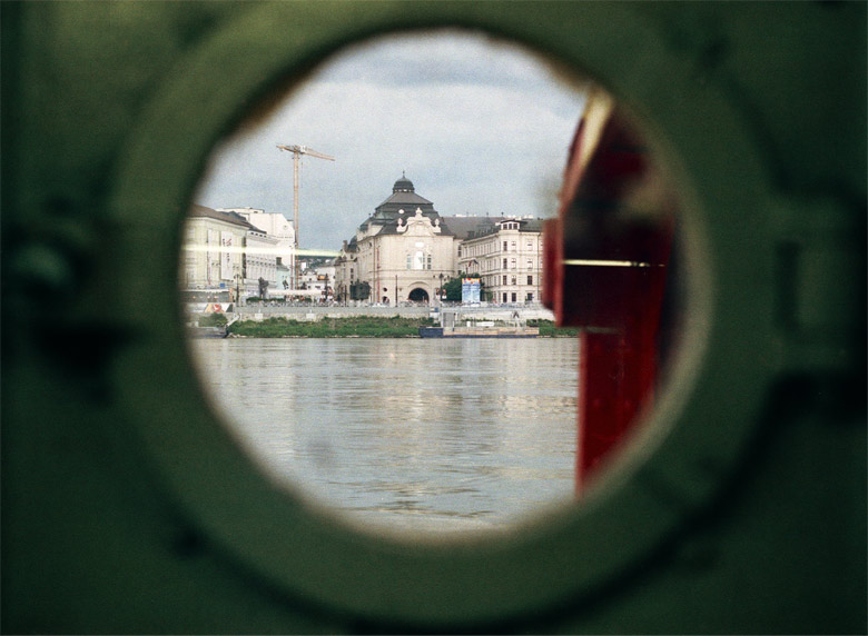 Bratislava - pohľad z kajuty