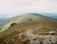 Nízke Tatry - the Low Tatras near Kralova Hola mountain