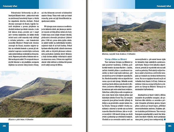 Ukrajinské Karpaty, Poloniny, Lesní Karpaty - ukážka zo sprievodcu