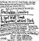 Invitation to the Exhibition:  Fero Guldan/Painting - A Short Walk Through the European Culture Park, Simko Library and Study Center, New York