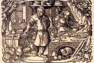 Dobová ilustrácia z knihy S vareškou dvoma tisícročiami