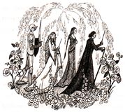 Ilustrácia z knihy Rozprávky barda Beedla