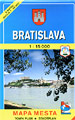 Bratislava - Mapa 1:15000 - obálka