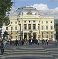 The Slovak National Theater, Hviezdoslav Square in Bratislava