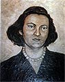 Portrét Emílie Kozíkovej, autor národný umelec Jozef Kollár