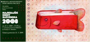 Invitation to the Exhibition The Most Beautiful Books of Slovakia 2008