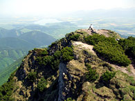 A view from Velky Choc to Liptovska kotlina and Liptovska Mara
