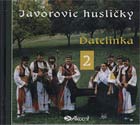 Javorovie husličky - Ľudová hudba Ďatelinka - obal CD