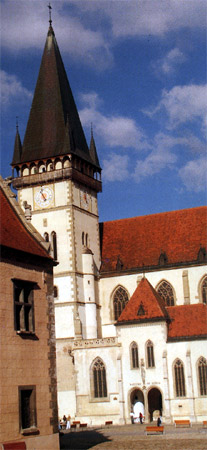 St. Egidius Basilica in Bardejov