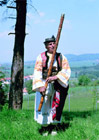Jozef Rybar from the Detva village - picture from the book Majstri