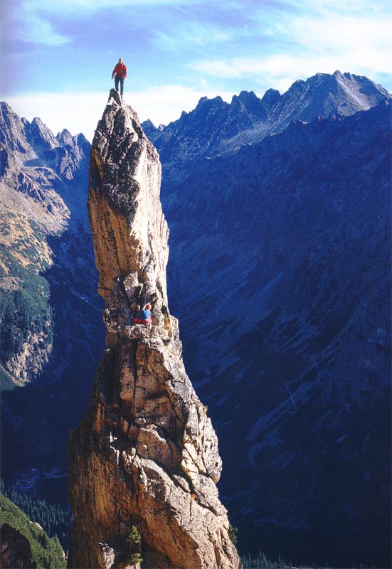 A steeple called The Needle, Mt. Patria, the High Tatras, from The Magic of the Past