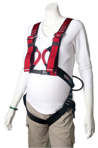 Harness for pregnant climbers