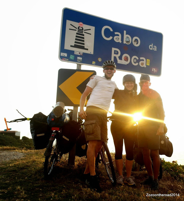 ŽoŽo s priateľmi na Cabo de Roca