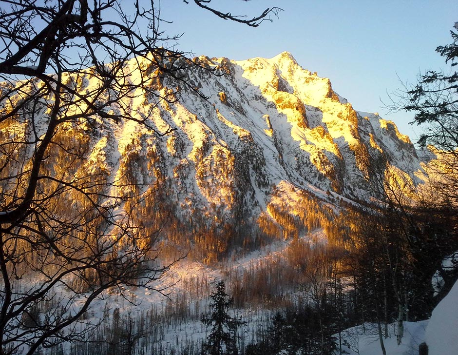 Prostredny Hreben Ridge