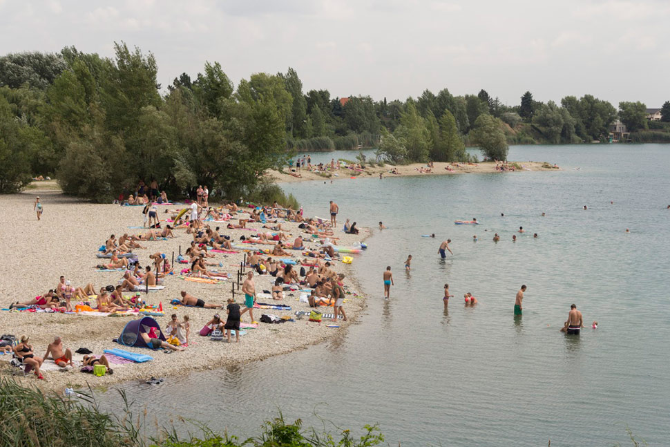 Jazero Nové Košariská 2 Lake near Bratislava