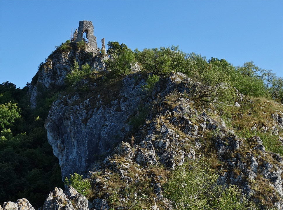 Plavecký hrad z Mačacej veže