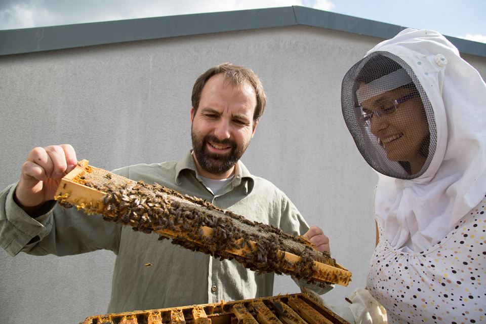 Beekeeper Tomáš Blaškovič