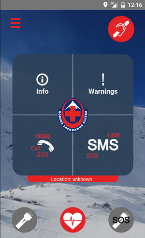 Slovak Mountain Rescue Service recommends its free mobile application