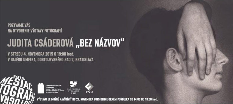 Pozvánka na výstavu - Judita Csáderová