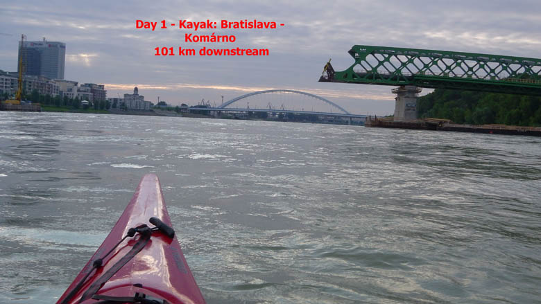 Solo thriatlon expedition Bratislava-Krivan - episode 1